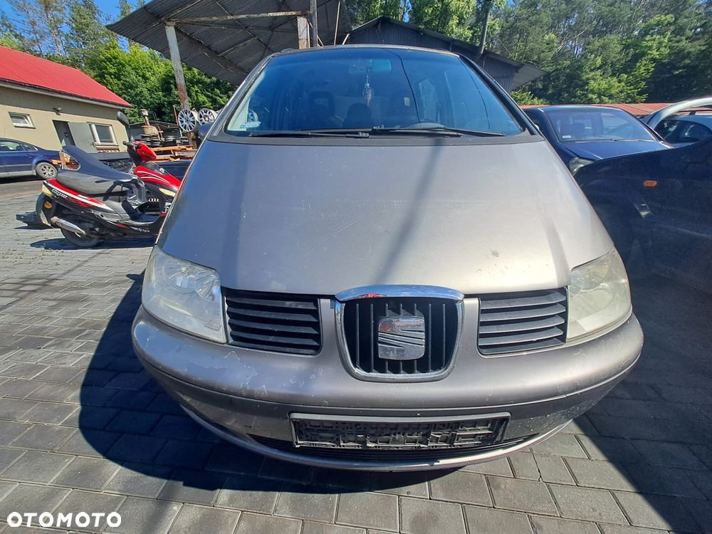 Seat Alhambra I FL (00-10r.) 1.8 B 149KM. Silnik AWC / AJH Skrzynia FUY Lakier LS7U .Cały na części. GWARANCJA !!!  Przód Tył Zestaw Komplet Drzwi Klapa Zderzak Błotnik Maska Grill Atrapa Szyba Pas Lampa Lusterko Boczki Fotel Kanapa Kokpit Deska Rozdzielcza Przełącznik Włącznik Sterownik Przewody Wiązka Instalacja Moduł Komputer Czujnik Listwa Pompa Alternator Wtryski Głowica Rozrusznik Kompresor Sprzęgło Dwumas Silnik Skrzynia ABS Klimatyzacji Paliwa Wspomagania Kolektor Turbina Przepustnica Zawór Chłodnica Koło Hak Belka Sanki Zawieszenie Mcpherson Półoś Amortyzator Wydech Tłumik Zacisk Most - 2