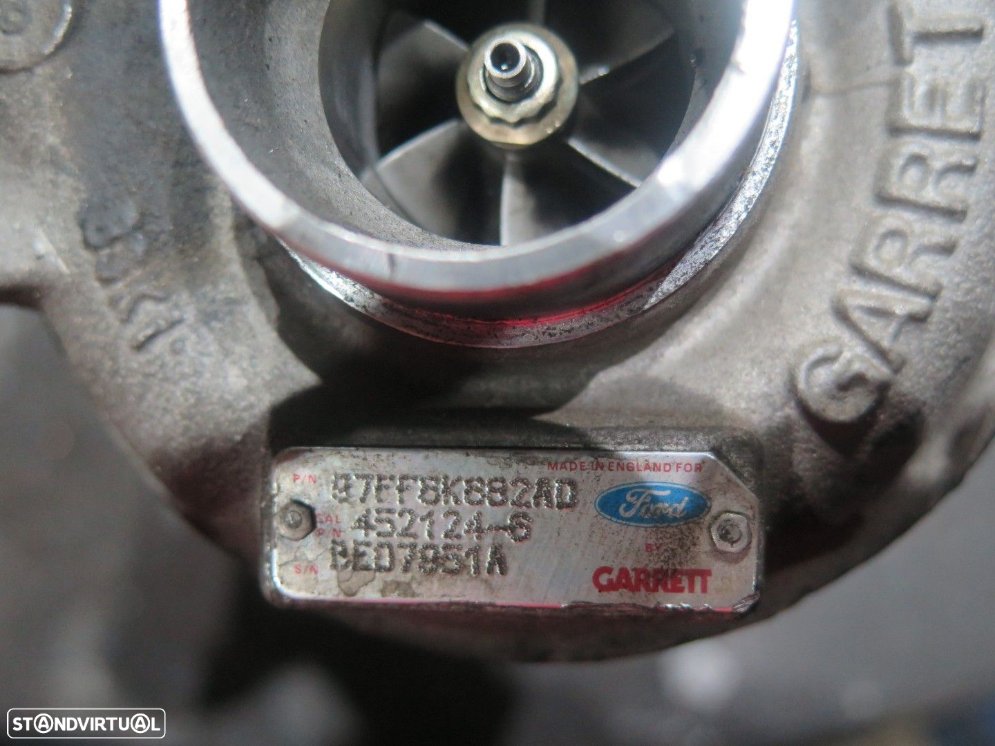Turbo Ford Mondeo 1.9 TD REF: 452124-6 - 4