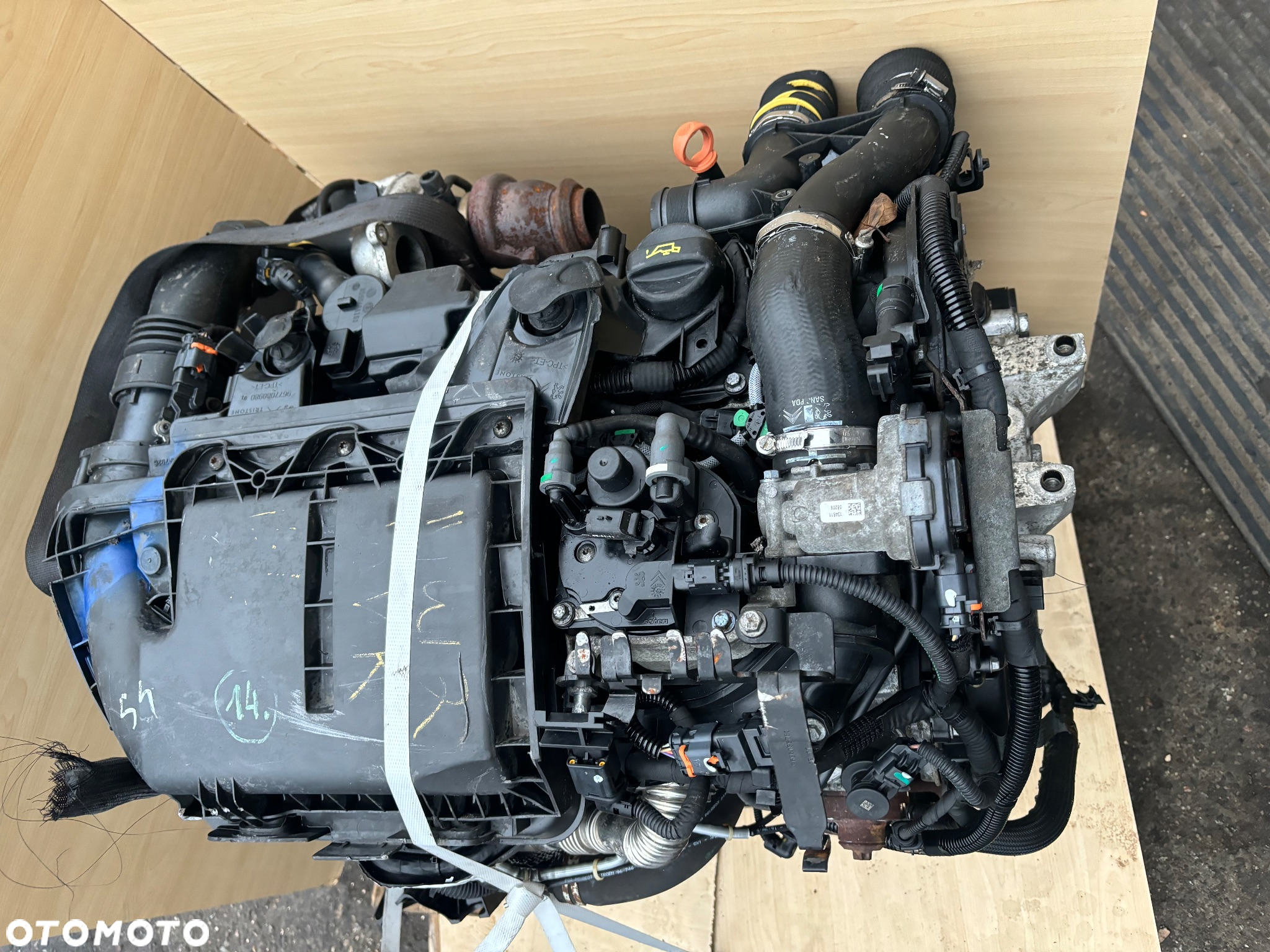 SILNIK kompletny 1.6 eHDI 8V 9H06 10JBEM PEUGEOT CITROEN - 6