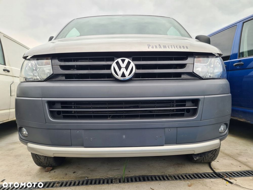 VW T5 LIFT MULTIVAN PANAMERICANA kompletny przód zderzak błotnik lampy LH1W - 1