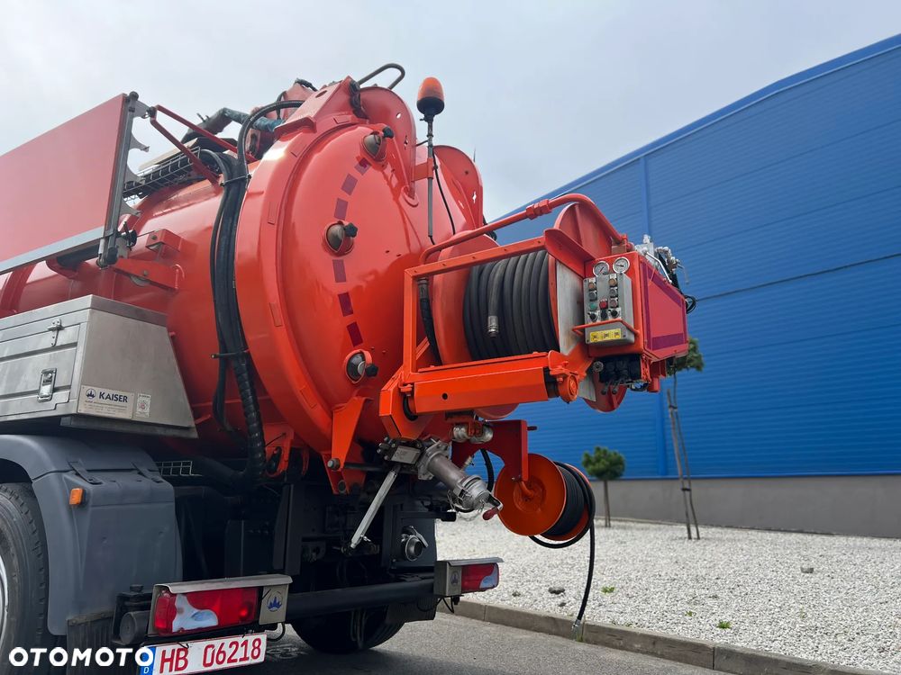 MAN TGA 6x2 WUKO/ samochód specjalistyczny do czyszczenia kanalizacji poj. 10,5 m3 Kaiser, sprzedaz, wynajem, serwis gwarancja - 4