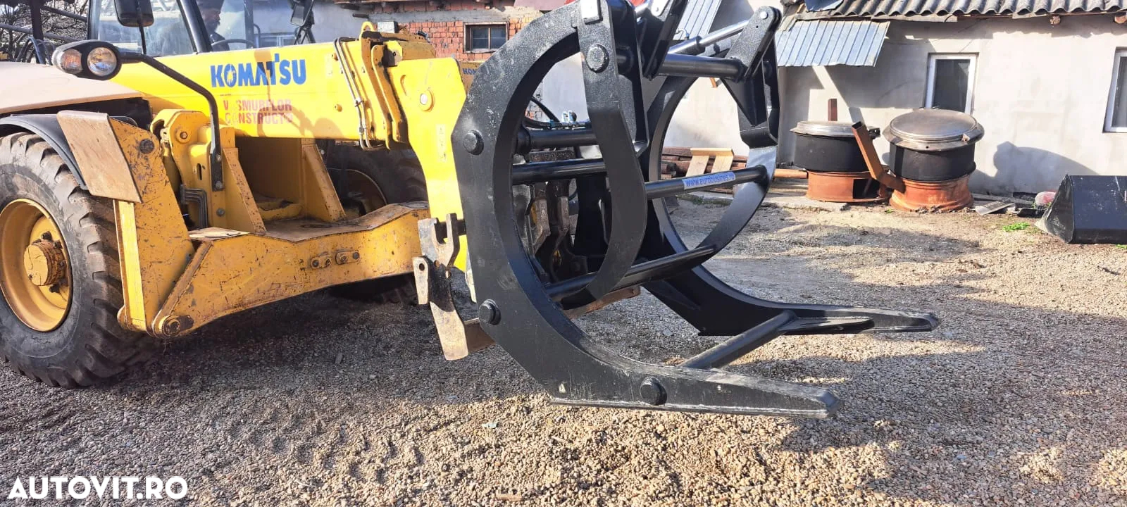 Graifer forestier pentru buldoexcavatoare, tractoare sau încărcătoare frontale - 2