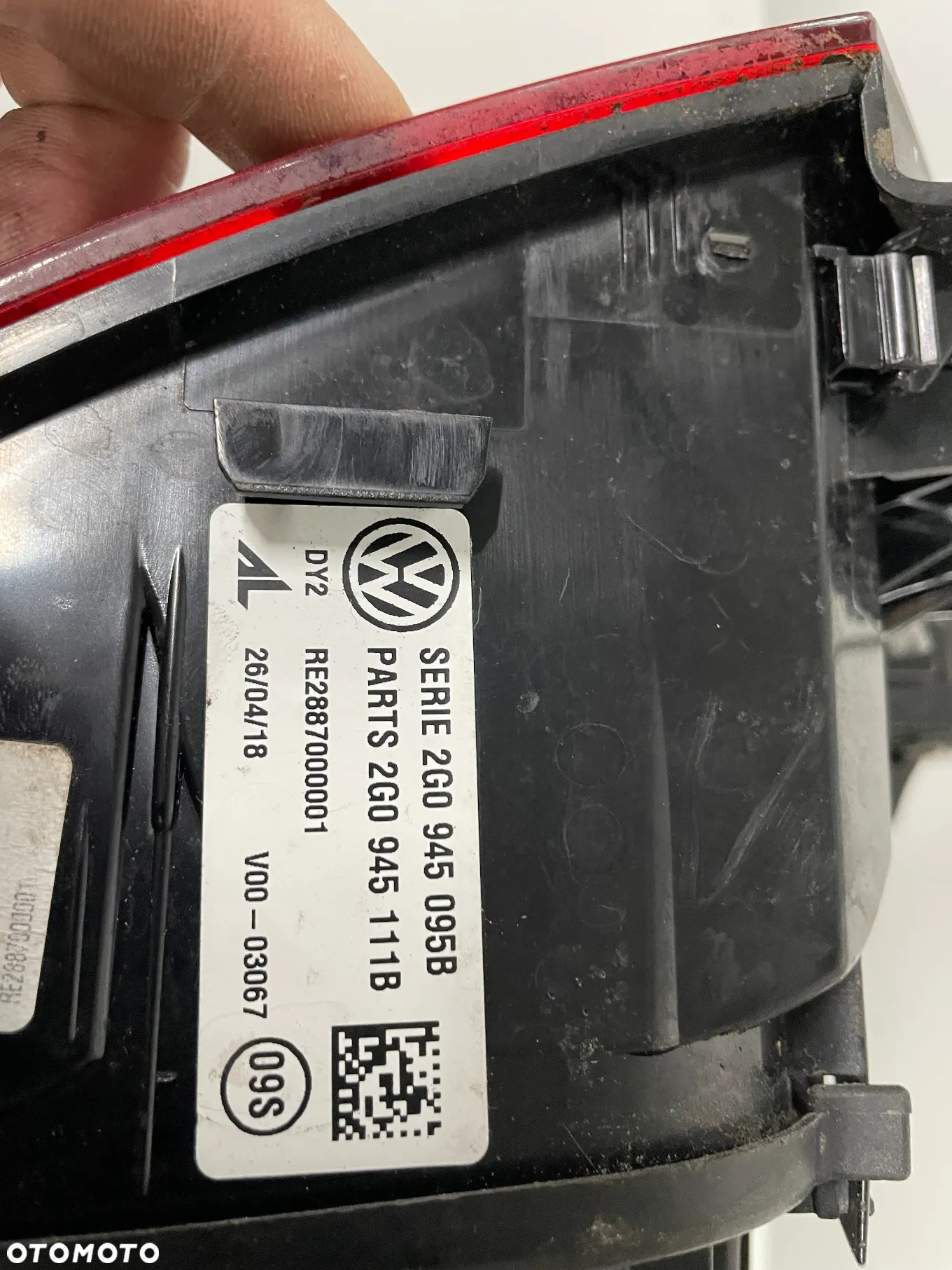 Lampa Tył 2G0945095B 2G0945111B VW Polo - 7