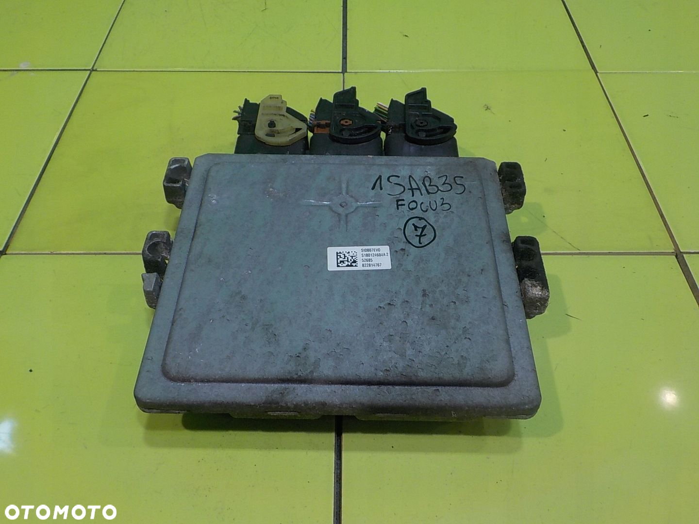 FORD FOCUS MK3 1.6 TDCI 11r 5D sterownik komputer silnika BV61-12A650-SK - 2