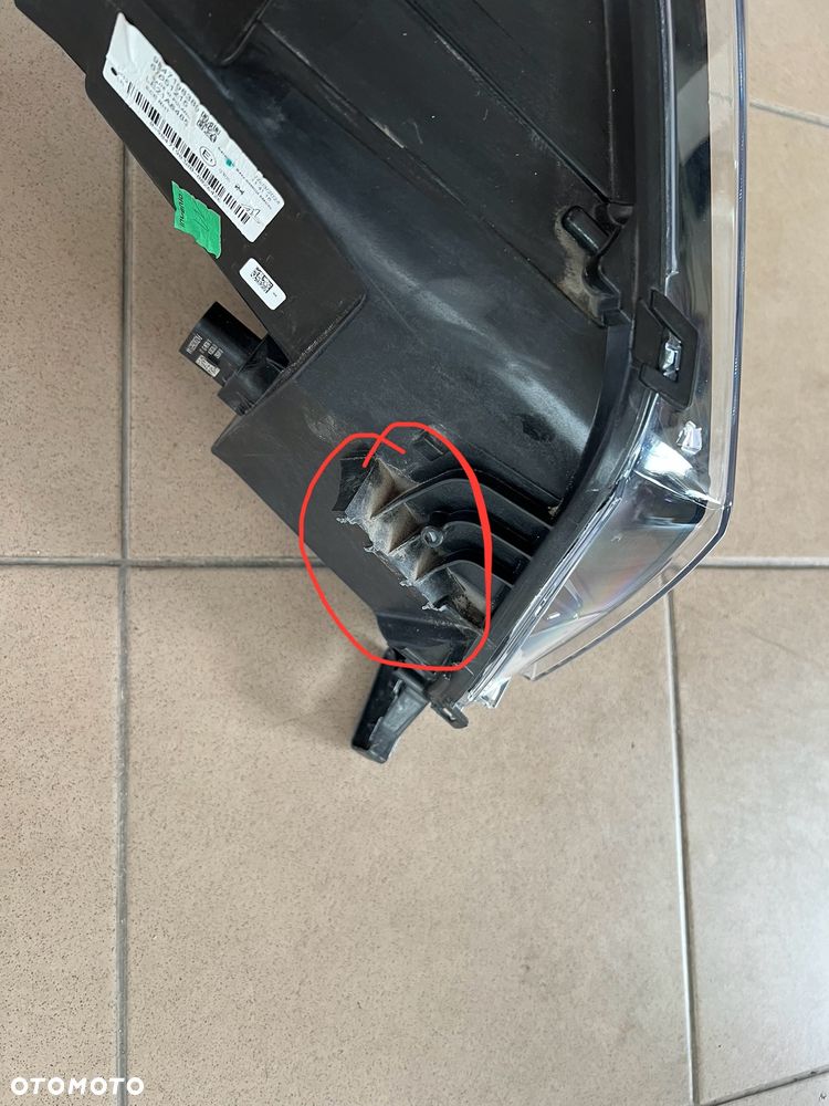 Lampa przednia reflektor lewa EXPERT IV 24- JUMPY IV 24- PROACE II LIFT 24- - 9