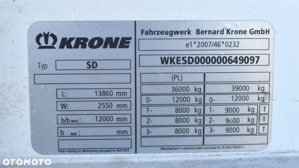 Krone SD - 10