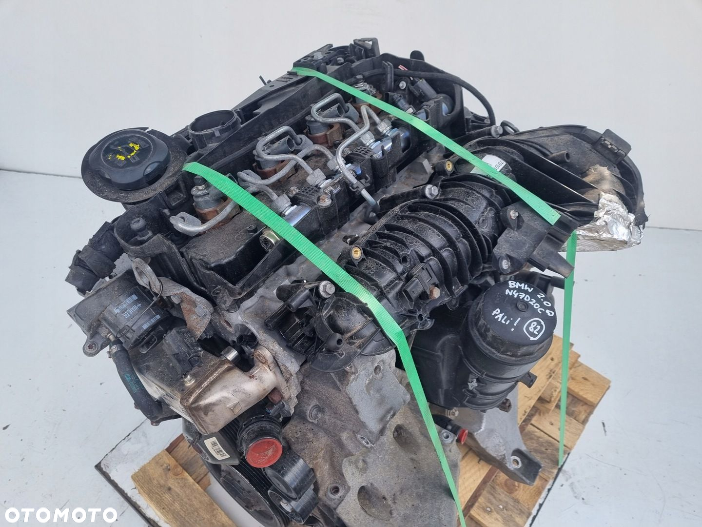 SILNIK BEZ OSPRZĘTU BMW E90 E91 E92 E93 2.0 D DIESEL ładnie pali N47D20C - 5