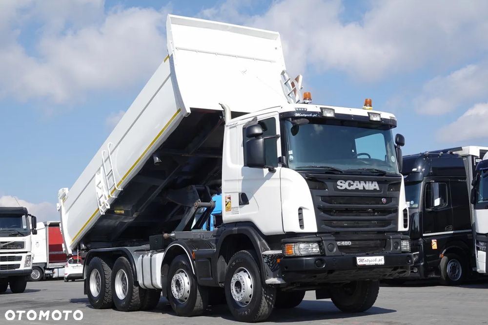 Scania G 480 / 8x4 / WYWROTKA / HYDROBURTA / BORDMATIC / MANUAL - 6