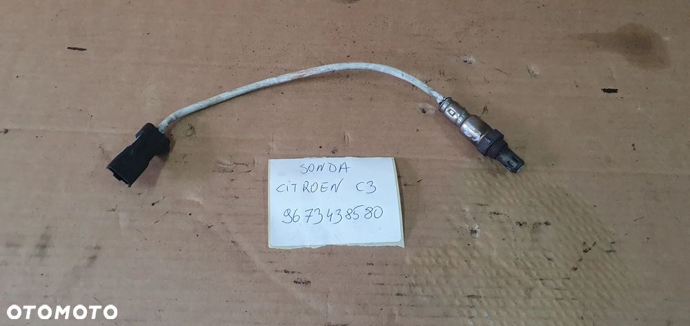 Sonda lambda czujnik Citroen C3 II 1.0 VTI 9673438580 - 4