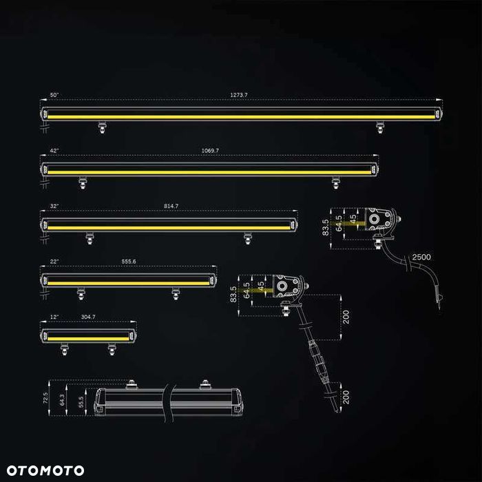 Led bar SIBERIA XP SR LED BAR 42″ listwa dalekosiezna tuning STRANDS - 6