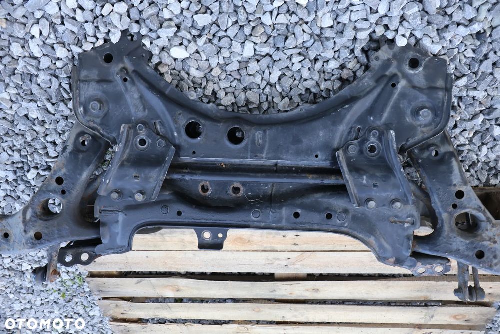 TOYOTA AURIS I COROLLA E15 06-12 BELKA ZAWIESZENIA PRZÓD PRZEDNIA SANKI TRAWERS - 9