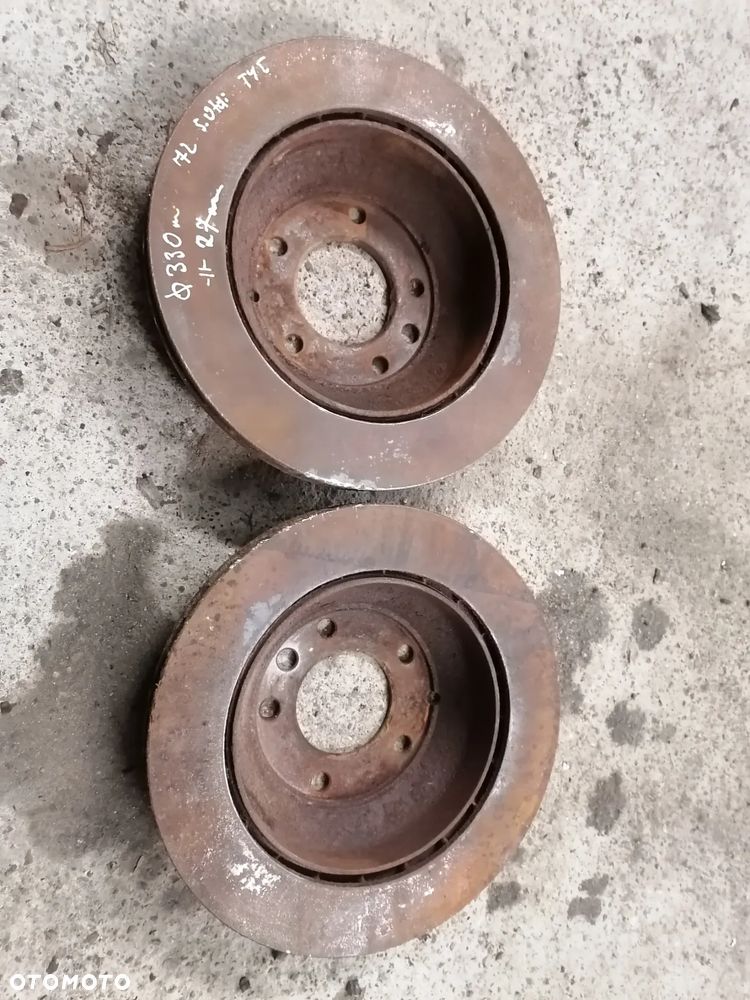 Tarcze Hamulcowe Tył Tylne 330mm Touareg 7L - 7