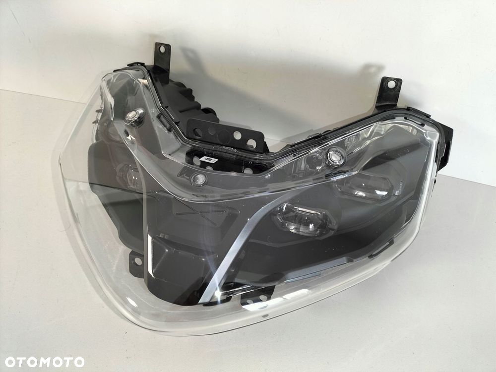 lampa przednia reflektor motor bmw ce 04 ce04 full led black - 3