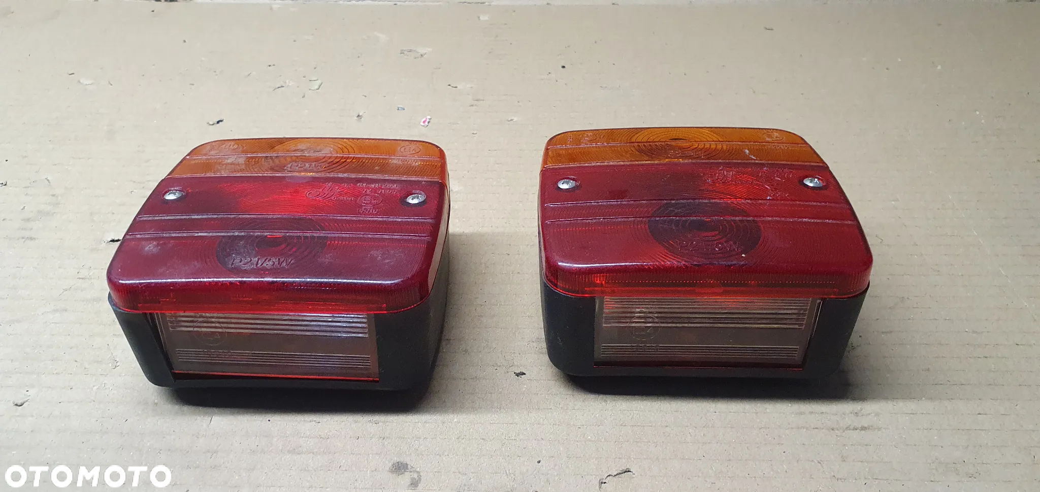 Lampa tył tylna uniwersalna do przyczepki LAS 10102L - 2