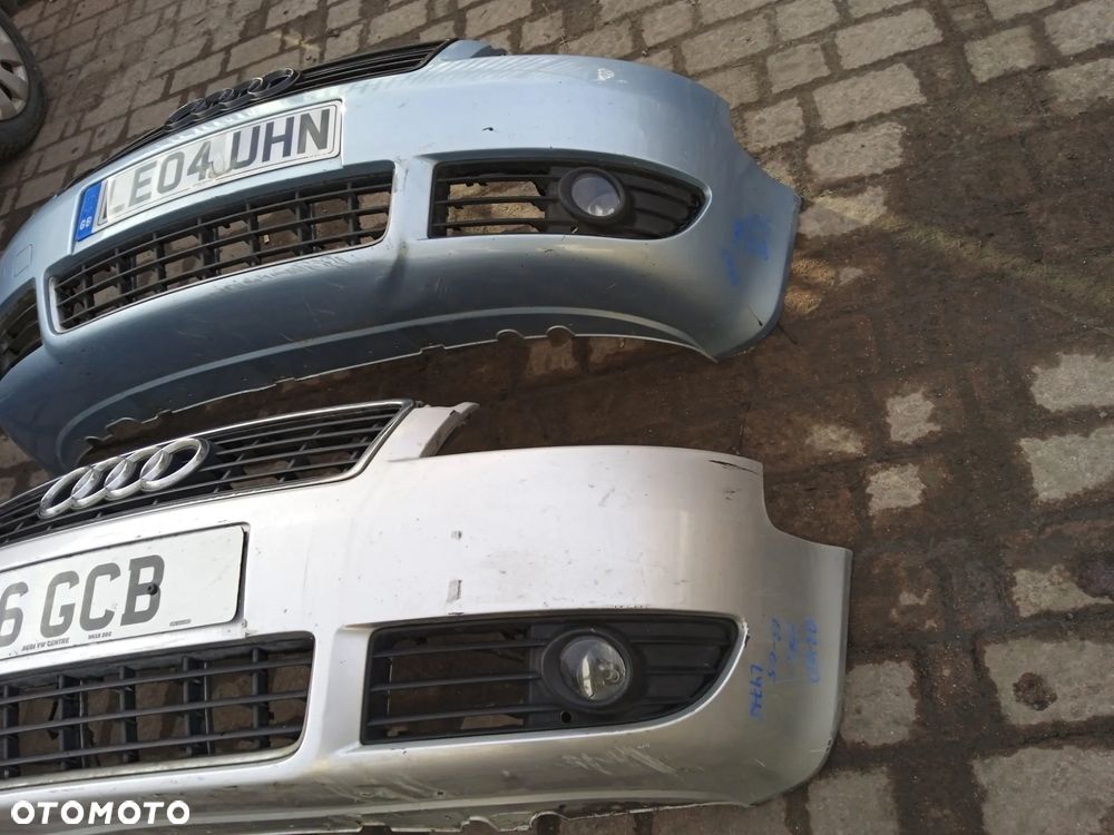 ZDERZAK PRZEDNI AUDI A3 8P 03-05 LAKIER LY7W  LY5S - 3