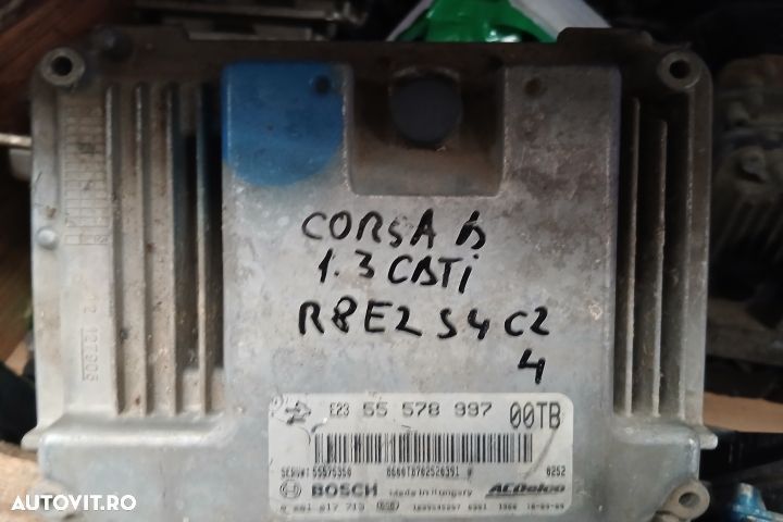Calculator motor ECU 5578997 0281017713 5578997 0281017713 Opel Corsa - 3
