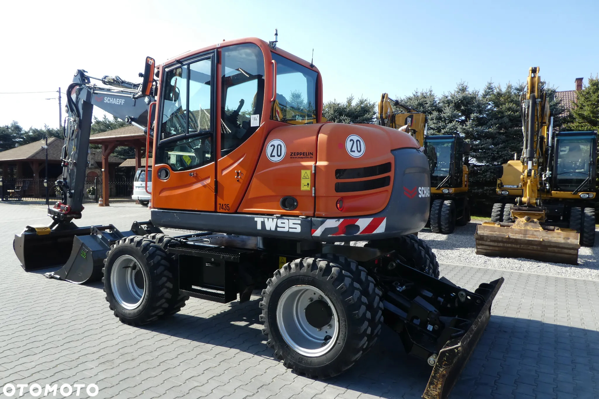 Schaeff TW 95 Z NIEMIEC TRZY ŁYZKI 2200 MTG - 2