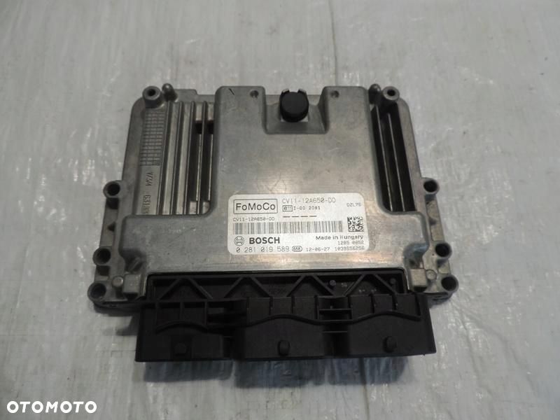 FORD B-MAX KOMPUTER STEROWNIK SILNIKA CV11-12A650-DD 0281019589 - 1