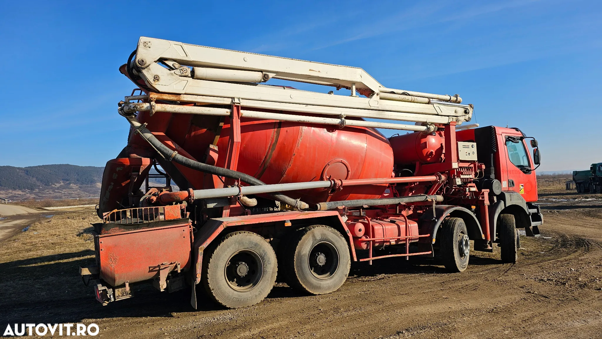 Renault Kerax  430, 8x4 Autobetonieră cu pompă de beton - 4