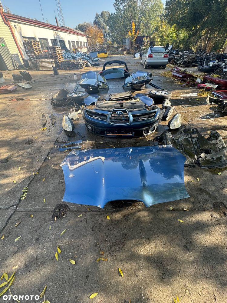 Subaru tribeca b9 maska osłona pod silnik lampy przód filtr obudowa filtra zderzak przód wzmocnienie górne pas belka przód chłodnica oleju chłodnica klimy zbiorniczek spryskiwaczy zawiasy maski błotnik prawy lewy węże wspomagania drzwi prawe lewe przednie tylne progi felgi koła klapa tył lampy tył belka tył zderzak tył - 1