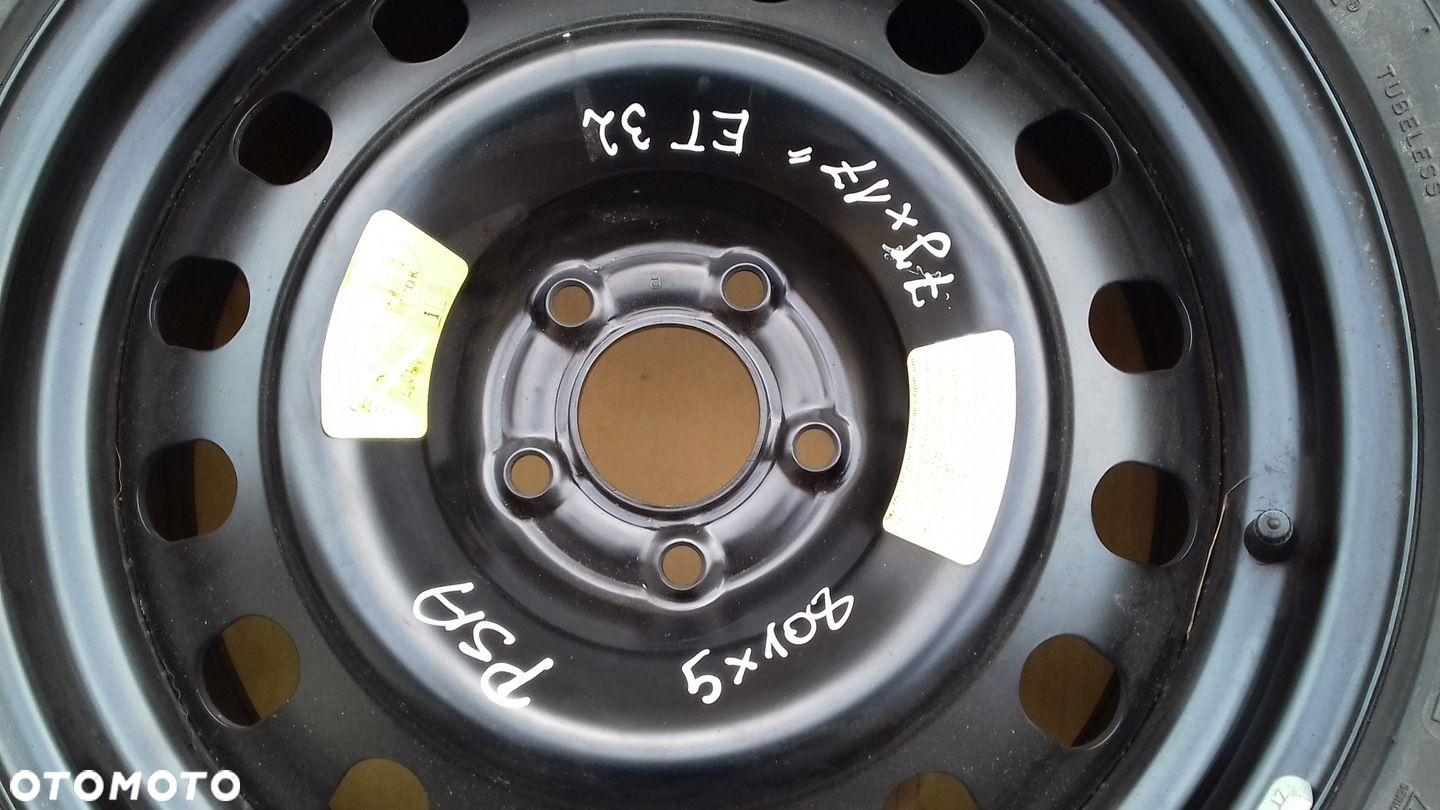 KOŁO ZAPASOWE PSA CITROEN PEUGEOT 5x108 7Jx17 ET32 MICHELIN 225/55/17 - 7