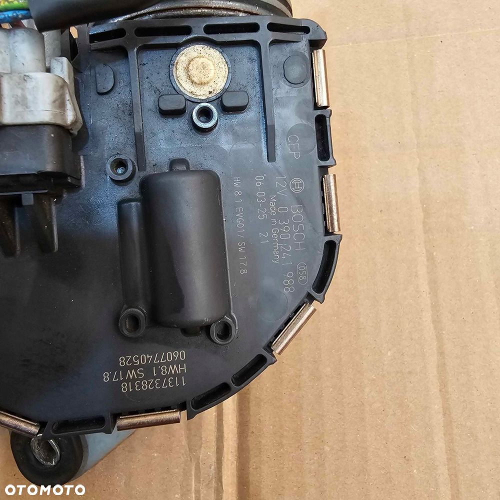 citroen c6 mechanizm silnik silniczek wycieraczek prawy lewy - 6