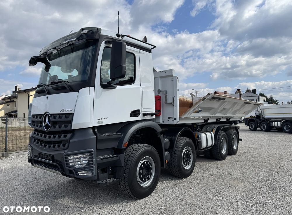Mercedes-Benz AROCS 4142 MP5, 8x4, MEILLER KIPPER - BORDMATIC, - 17