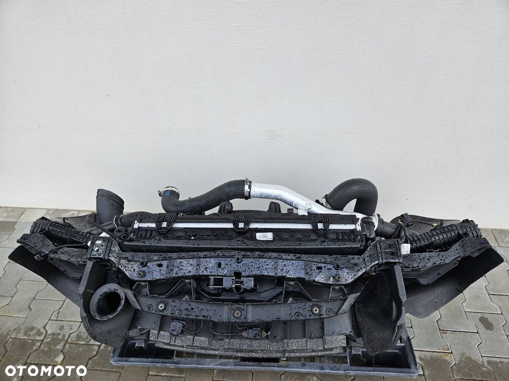 PORSCHE CAYENNE II 10-17R PAS PRZEDNI KOMPLETNY CHLODNICE 7P0121201J - 5