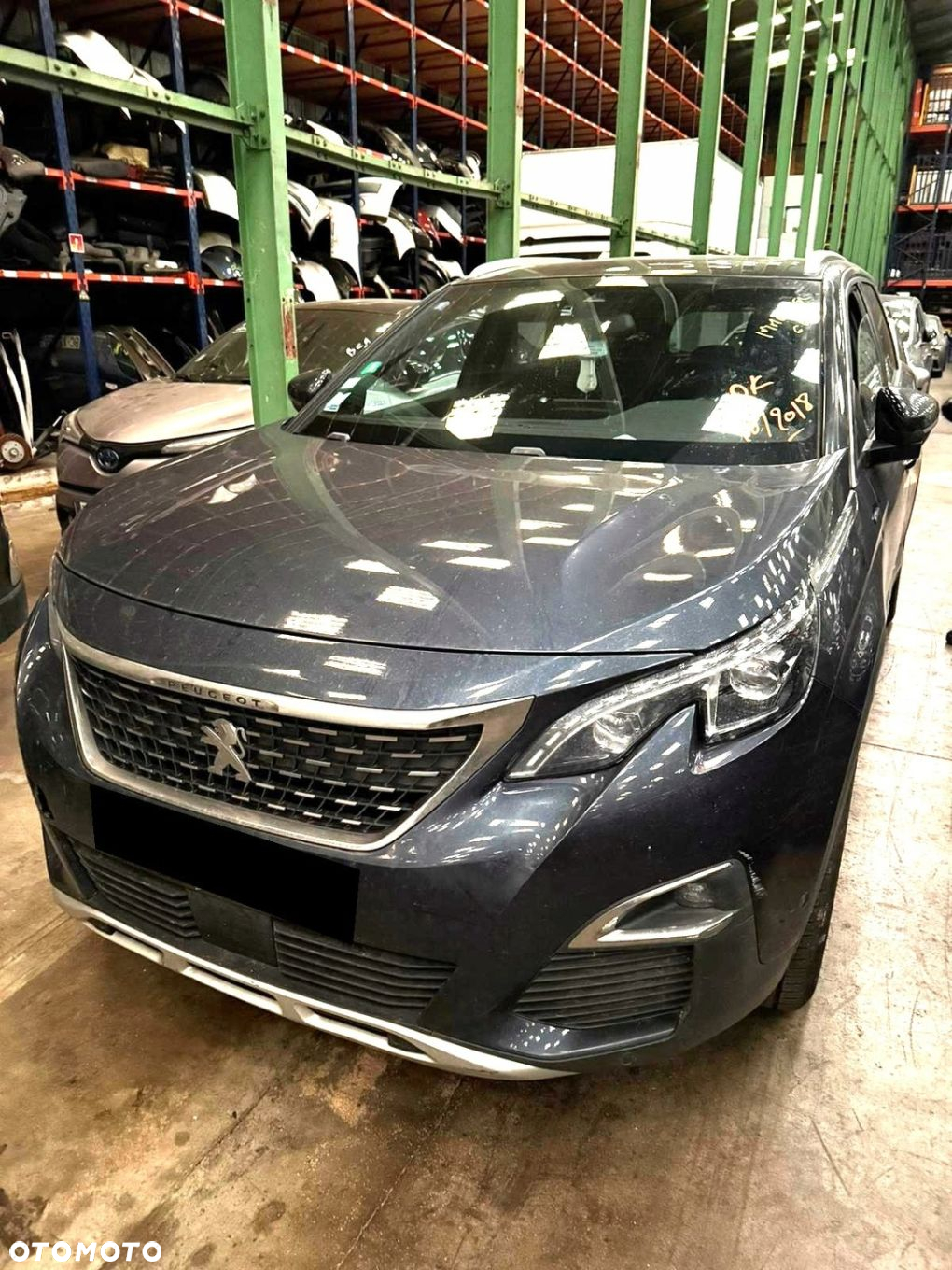 PEUGEOT 5008 2 II GT LINE 1.5 ZDERZAK PRZÓD MASKA LAMPA BŁOTNIK LED KGNC - 2