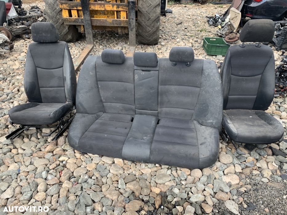 Interior scaune partial piele bmw e90 - 1