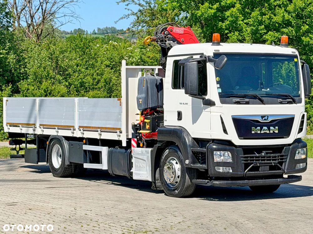MAN TGS 18.360 * SKRZYNIA 7,15 m * FASSI F135A.2.22 E + PILOT * STAN BDB - 4