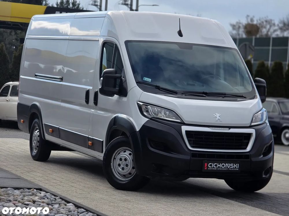 Peugeot Boxer L4H2 Extra Long 2.2 Diesel 165 Koni BEZWYPADKOWY z Polskiego Salonu I Model 2023 rok IPierwszy i Jedyny Właściciel I SERWISOWANY I Wyjątkowo Atrakcyjny Egzemplarz I - 2