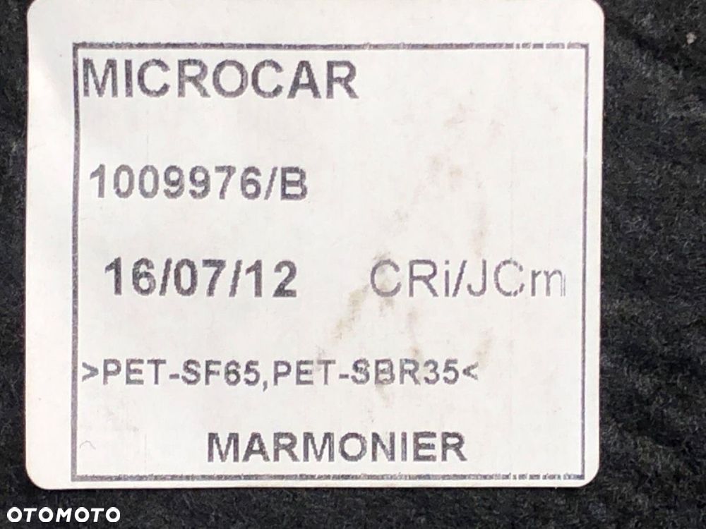 WYKŁADZINA DYWAN  MICROCAR M8 M8 - 5