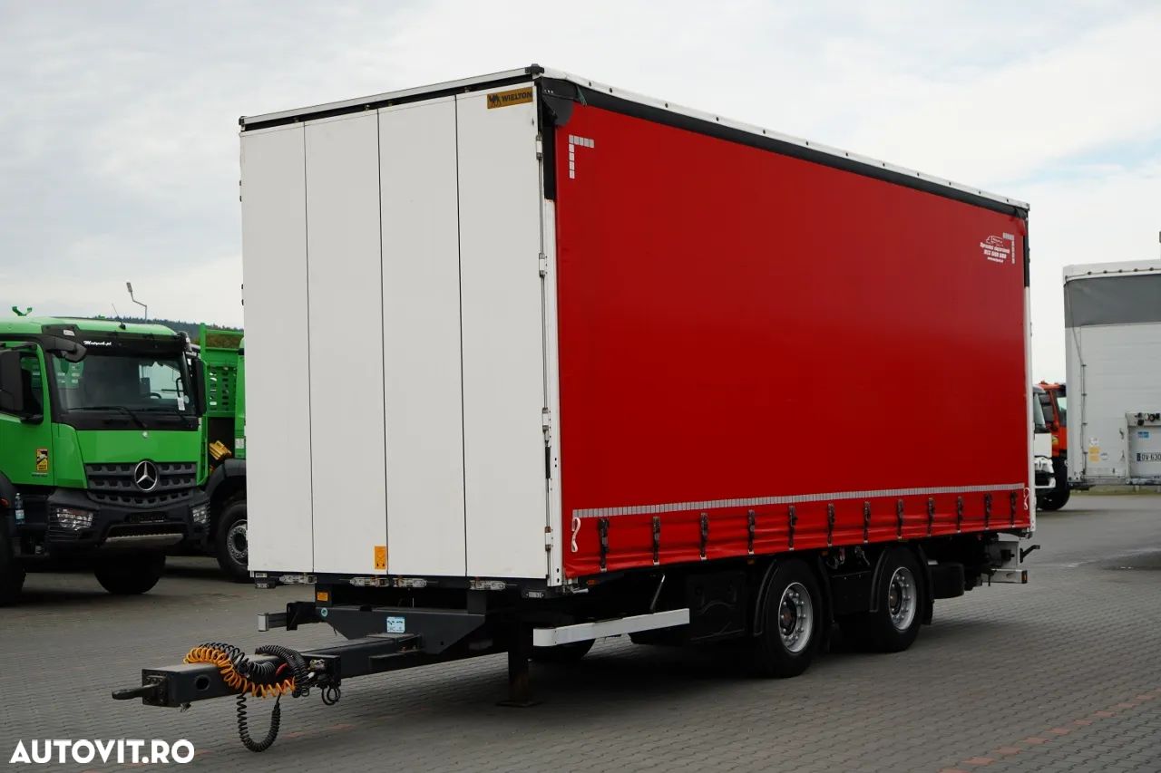 Wielton / REMORCA - 7,7 M / TANDEM / TRANSPORTABILĂ / 2021 - 1