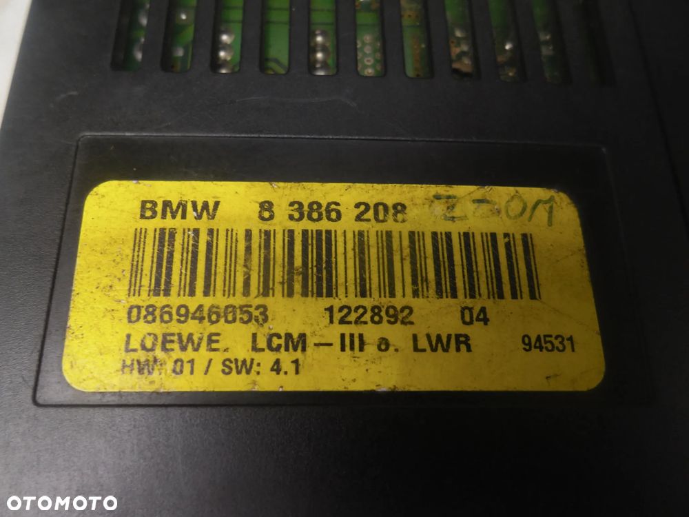 Moduł sterownik świateł LCM 3 BMW e38 e39 Xenon 8386208 - 2
