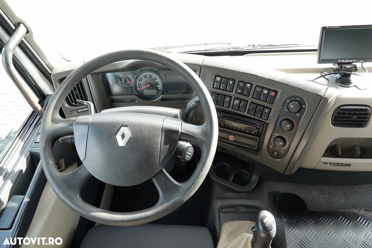 Renault KERAX 410 / 6x4 / BASCULANTE + HDS FASSI F150 / HYDROBURTA / BORDMATIC - 30