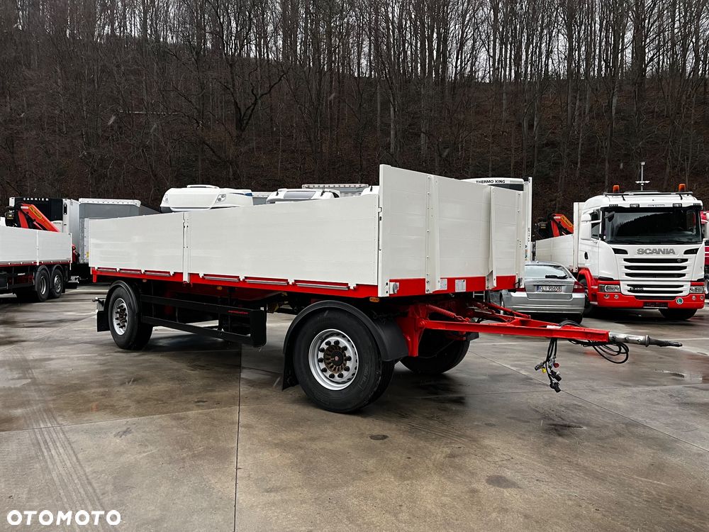 Schwarzmuller Przyczepa Burtowa // 2011 Rok // Burty 80 // Osie SAF // 6.80x2.49 // Jak nowa !!! - 2