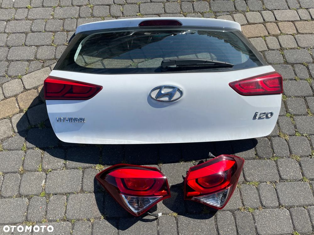 klapa tył tylna belka zderzaka Kompletna lampa lewa prawa PSW Hyundai I20 II 14-18 - 1