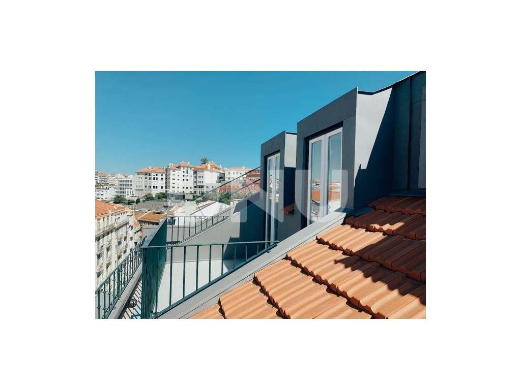 Apartamento T1 na Graça com 2 terraços - Grande imagem: 2/18