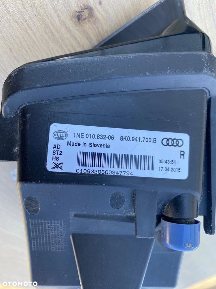 HALOGEN PRAWY AUDI A4 B8 LIFT 12- 8K0941700B - 3