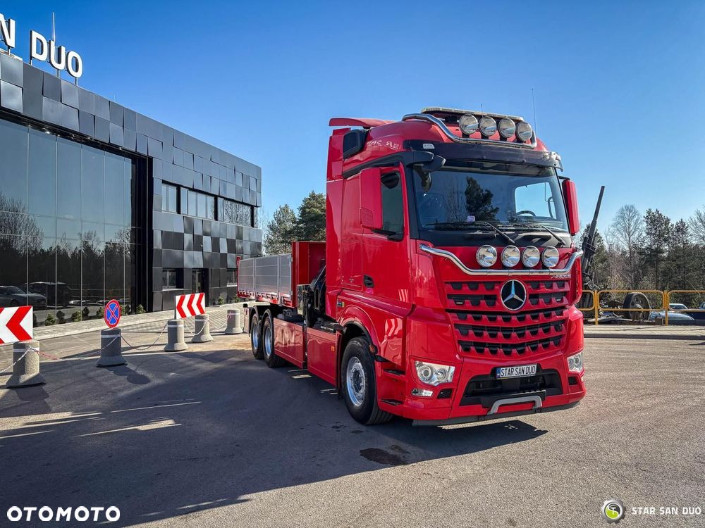 Mercedes-Benz AROCS 3358L 6x4 HIAB 192X-HIPRO E-6 Żuraw Wywrotka Euro 6 - 7