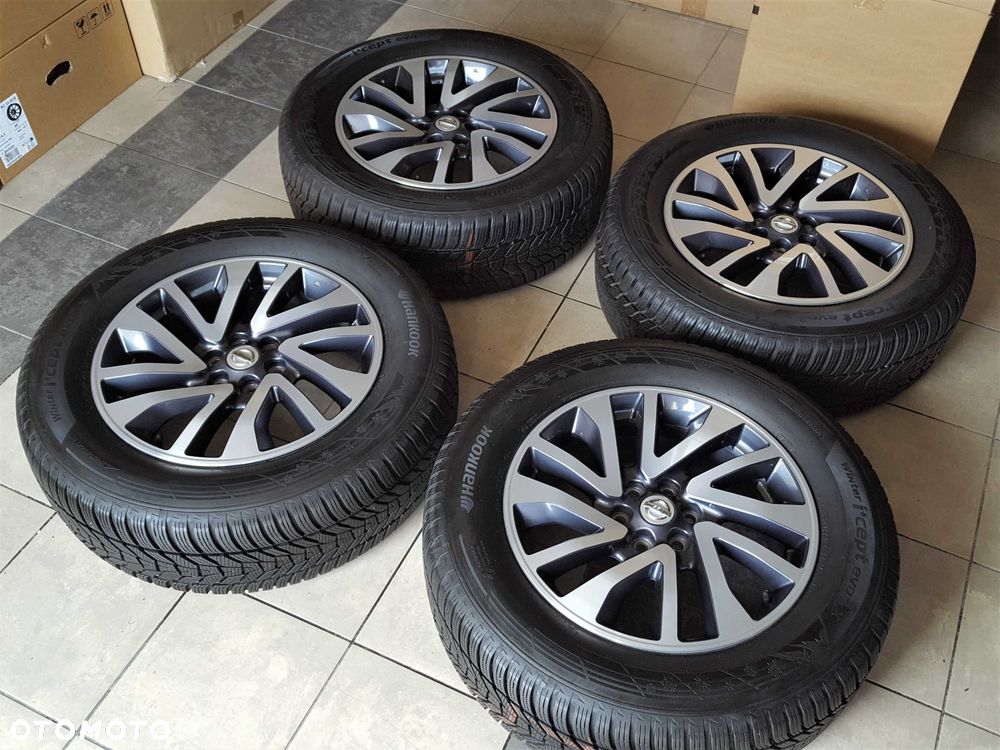Koła zimowe 18 cali Nissan Navara Mercedes X klasa felgi 6x114,3 opony Hankook 255/60/18 - 2
