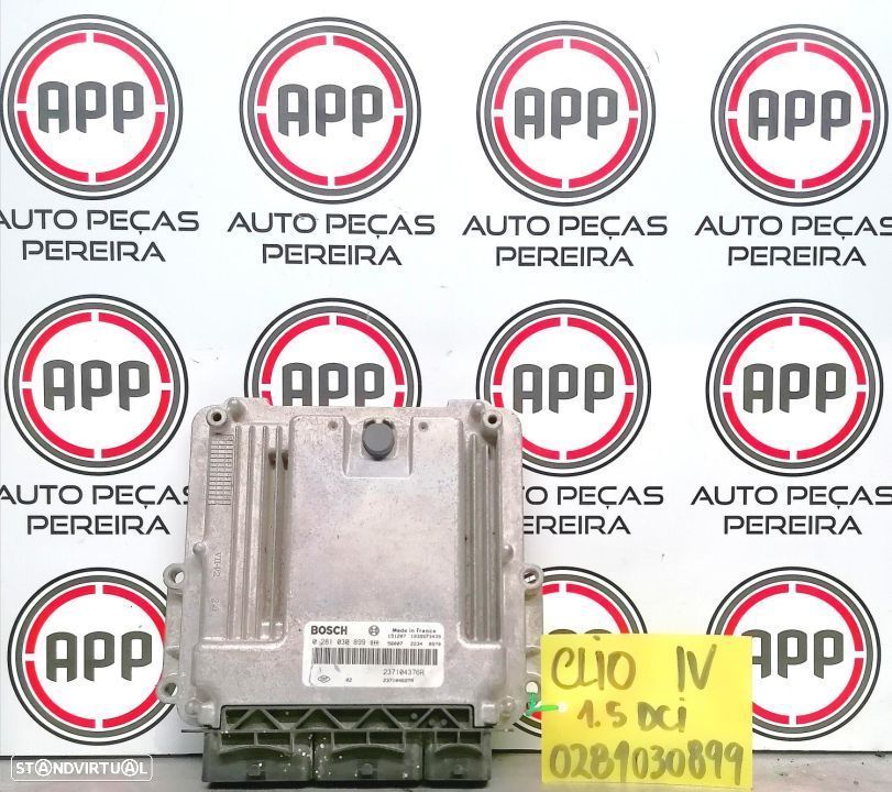Centralina motor Renault Clio 4 1.5 DCI referência 237104376R, 0281030899, 237106319R, 0281032811 . - 1