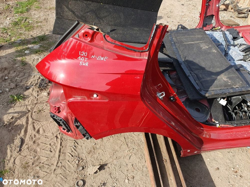 HYUNDAI I20 III N ĆWIARTKA TYŁ BŁOTNIK prawy prawa 5WR