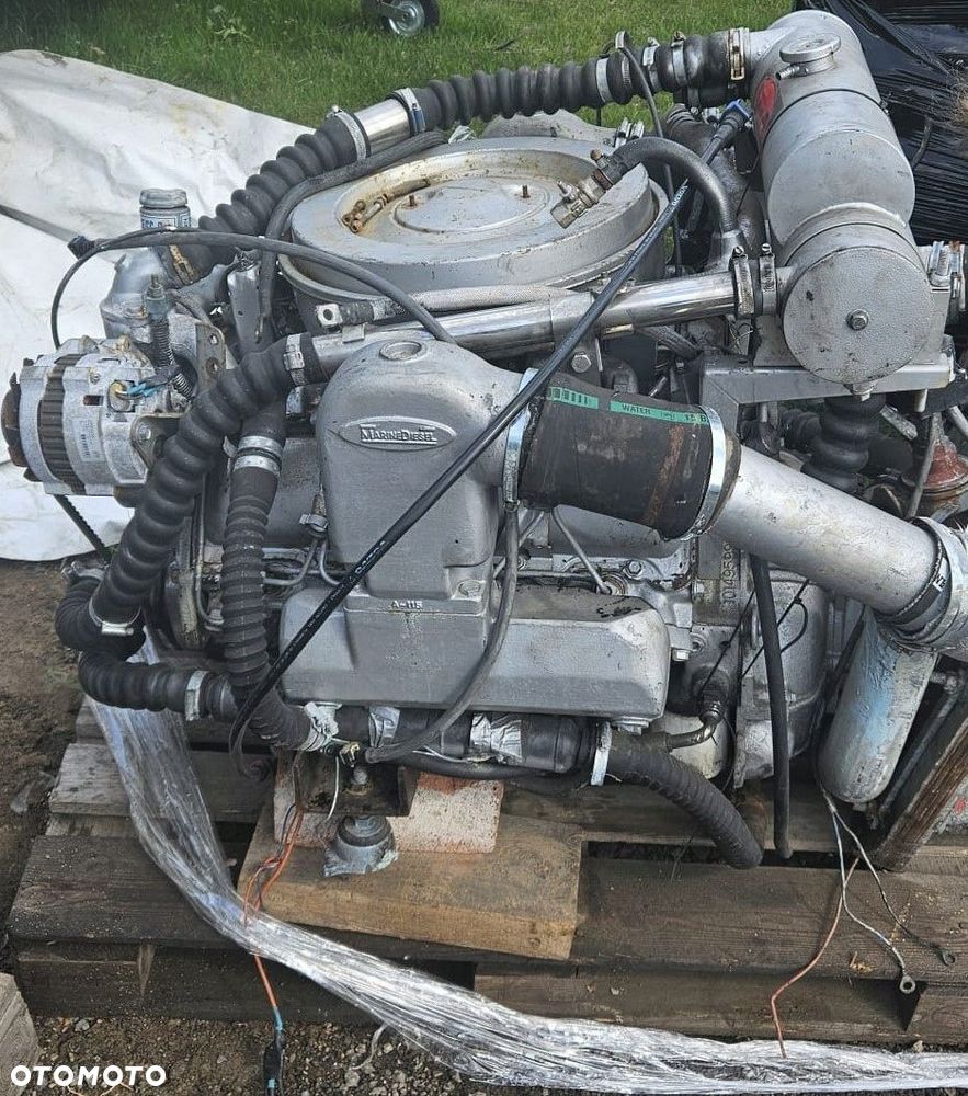 silnik do łodzi marine diesel volvo penta kompletny jak na zdjęciach - 2