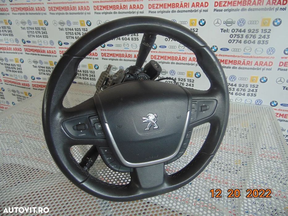 Airbag volan Peugeot 508 an 2010-2018 airbag sofer stanga dezmembrez - 1