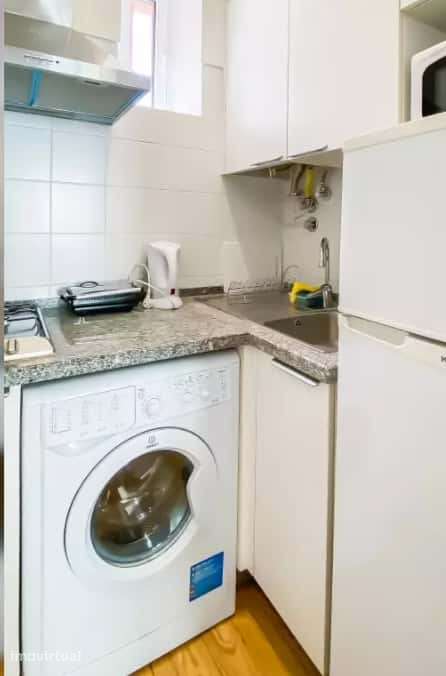 Modern Studio Apartment with A/C near Alameda – Lisbon - Grande imagem: 4/7