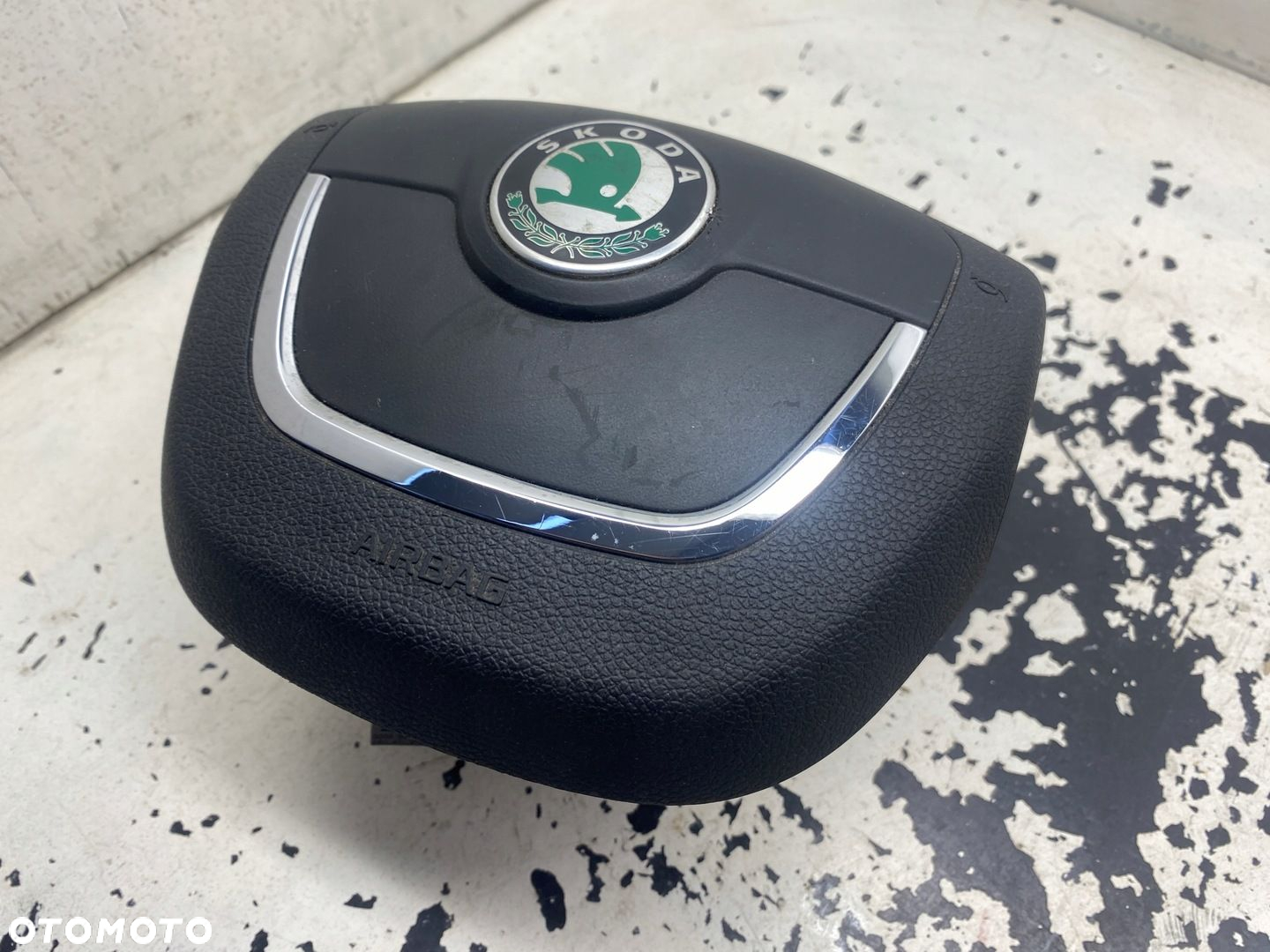 SKODA OCTAVIA II LIFT PODUSZKA AIRBAG KIEROWCY 1Z0880201AR - 3