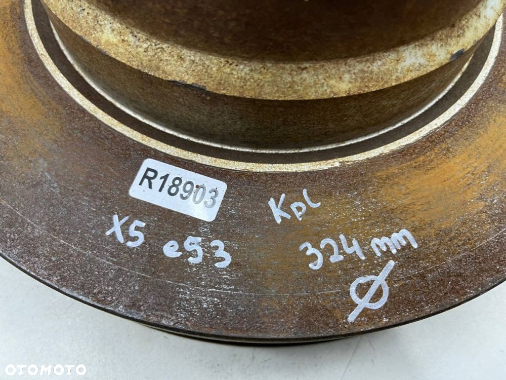 Tarcze hamulcowe BMW X5 E53 99-06r. 324mm. tylne tarcza tył KOMPLET 2szt. - 7