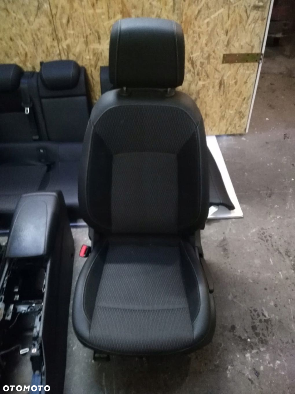 FOTELE TAPICERKA KANAPA PRZÓD TYŁ OPEL INSIGNIA B 2017- KOMBI PÓŁ SKÓRA - 6